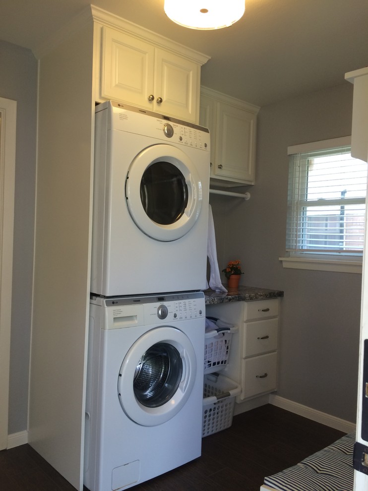 Inspiration for a transitional laundry room in Houston.
