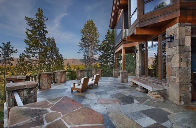 Rustic Mountain rustic-deck