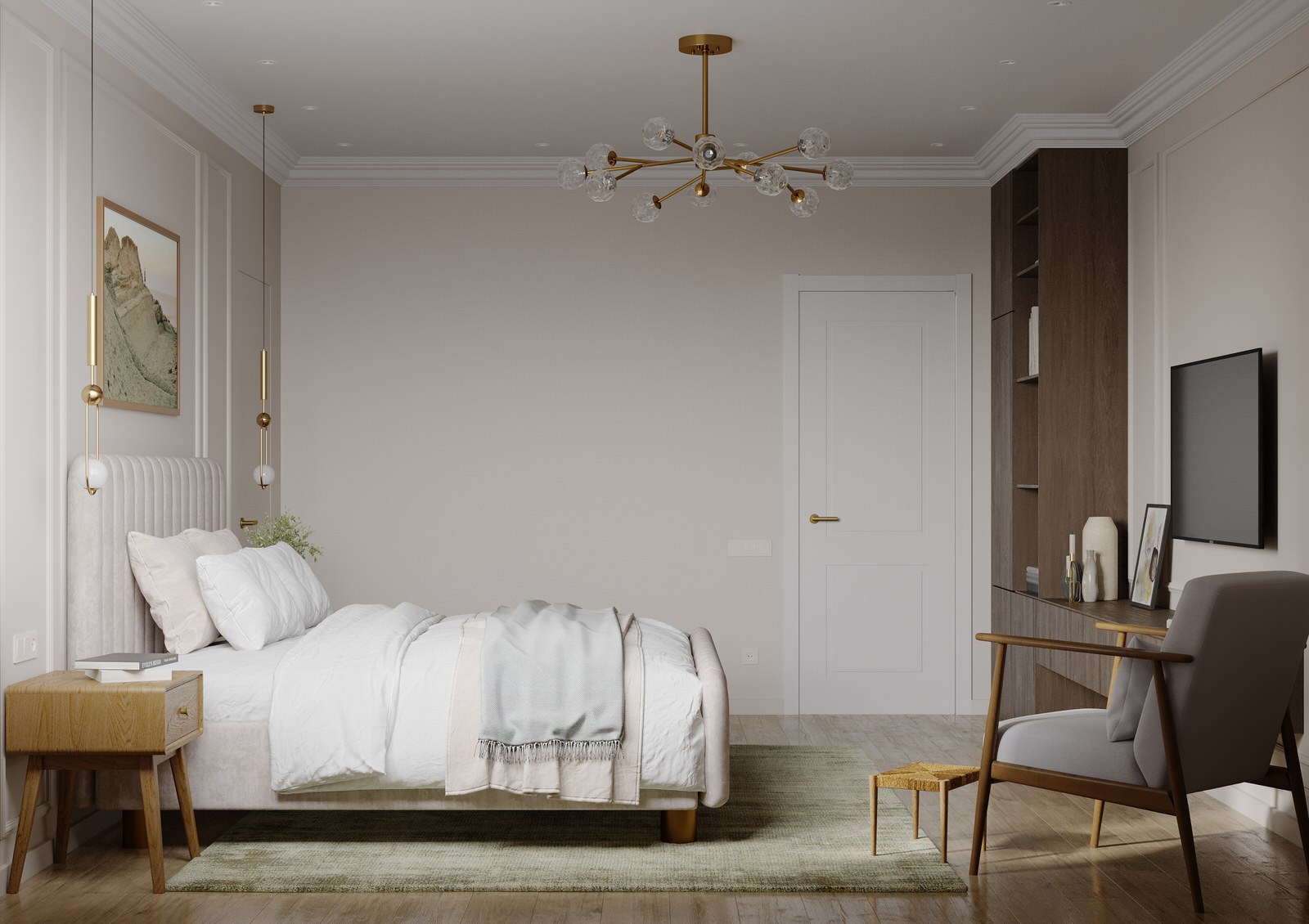 Дизайн-проект спальни