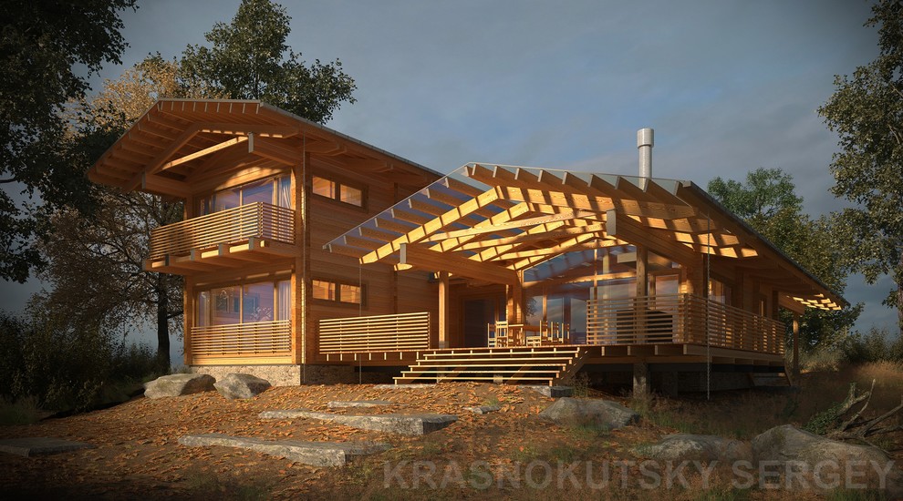 ДЕРЕВЯННЫЙ ДОМ CHALET-280