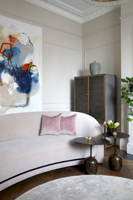 Victorian Renovation contemporary-vardagsrum