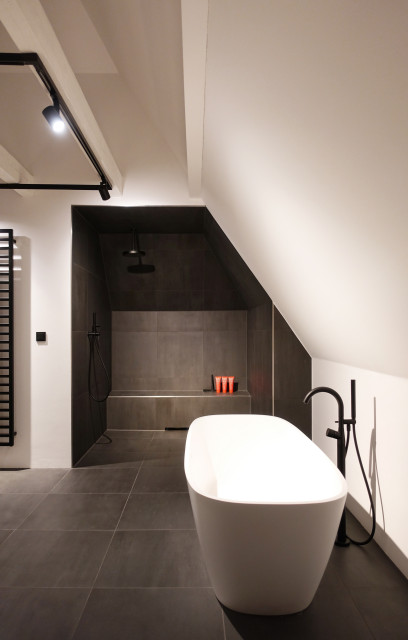 Masterbad contemporaneo-stanza-da-bagno
