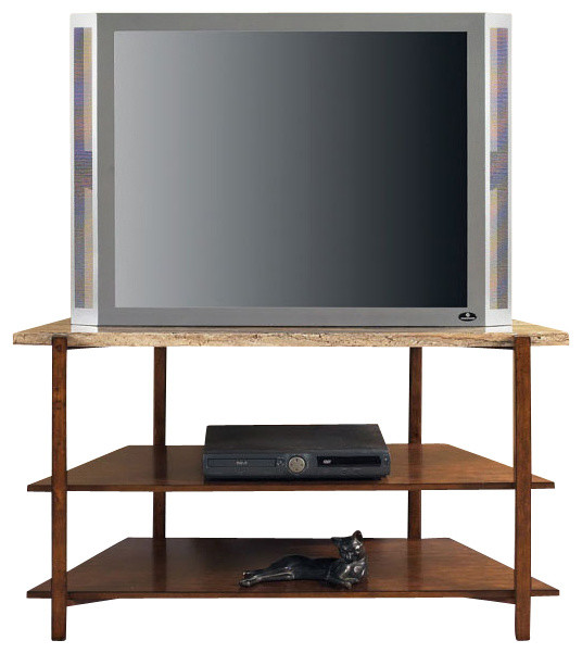 Shop Houzz Steve Silver Company Tivoli Faux Marble Top TV Stand