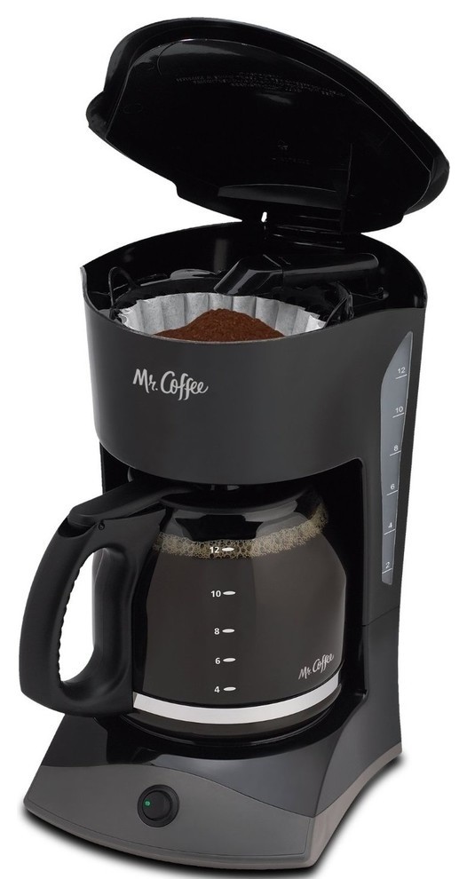 Mr. Coffee Coffeemaker, 12-Cup, Black