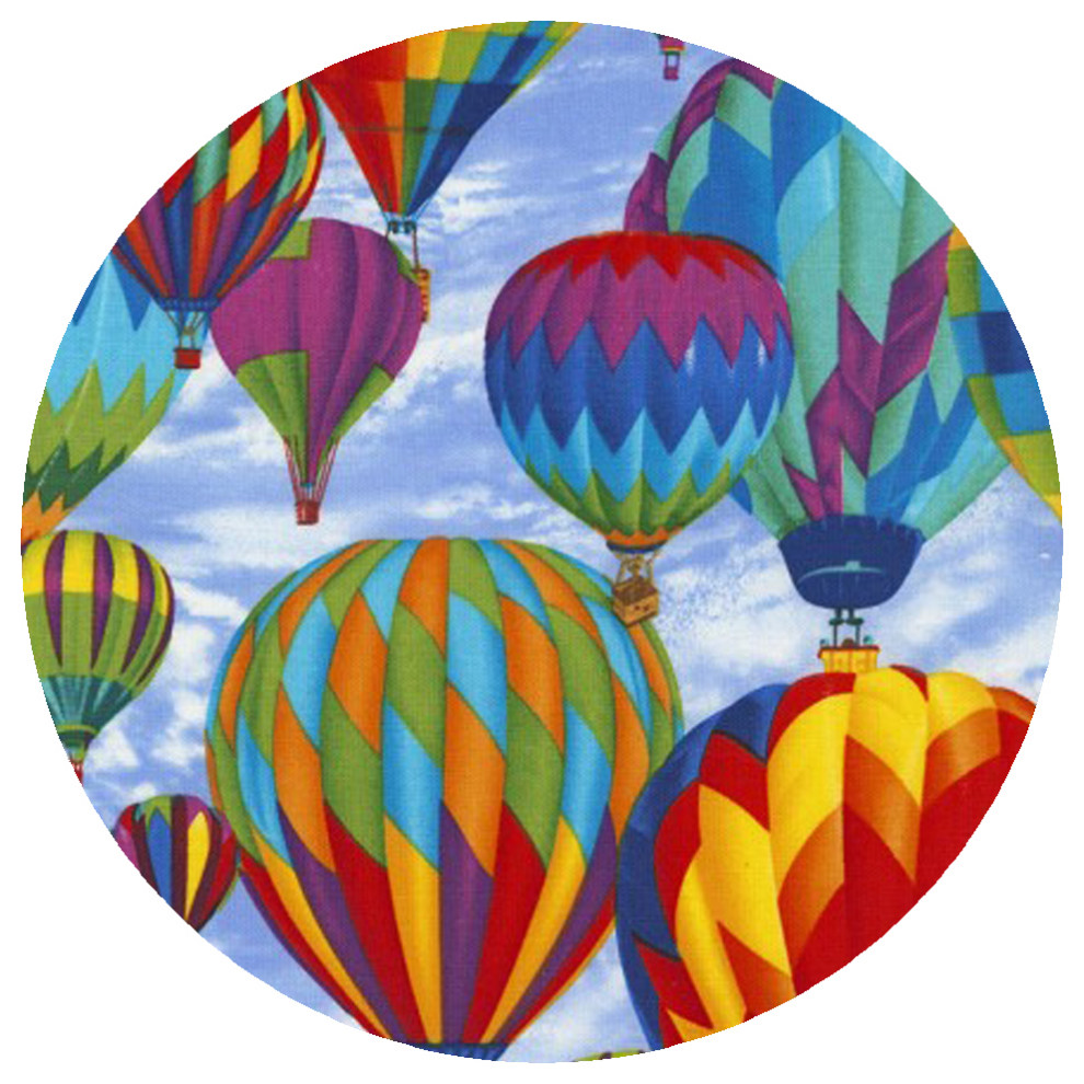 Andreas Hot Air Balloon Trivet, 8" Round