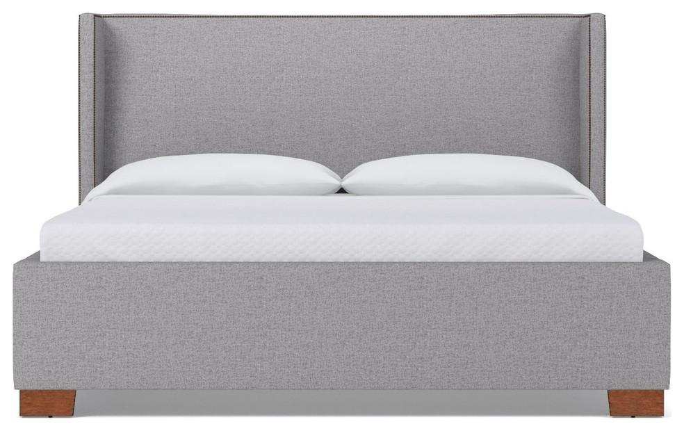 Apt2B Everett Upholstered Bed, Mountain Gray, Eastern King