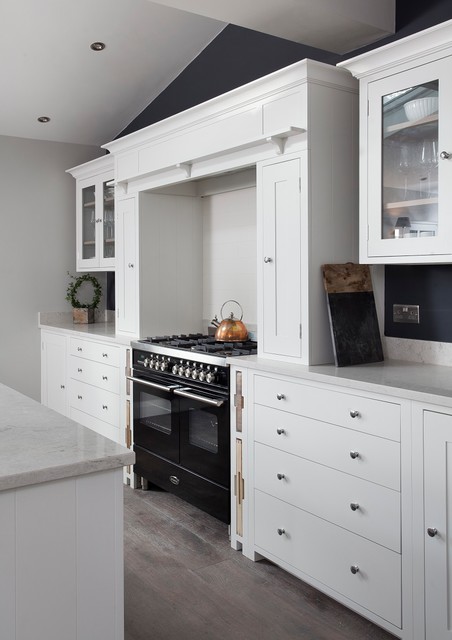 Solid Oak Kitchen Dublin transitional-kitchen