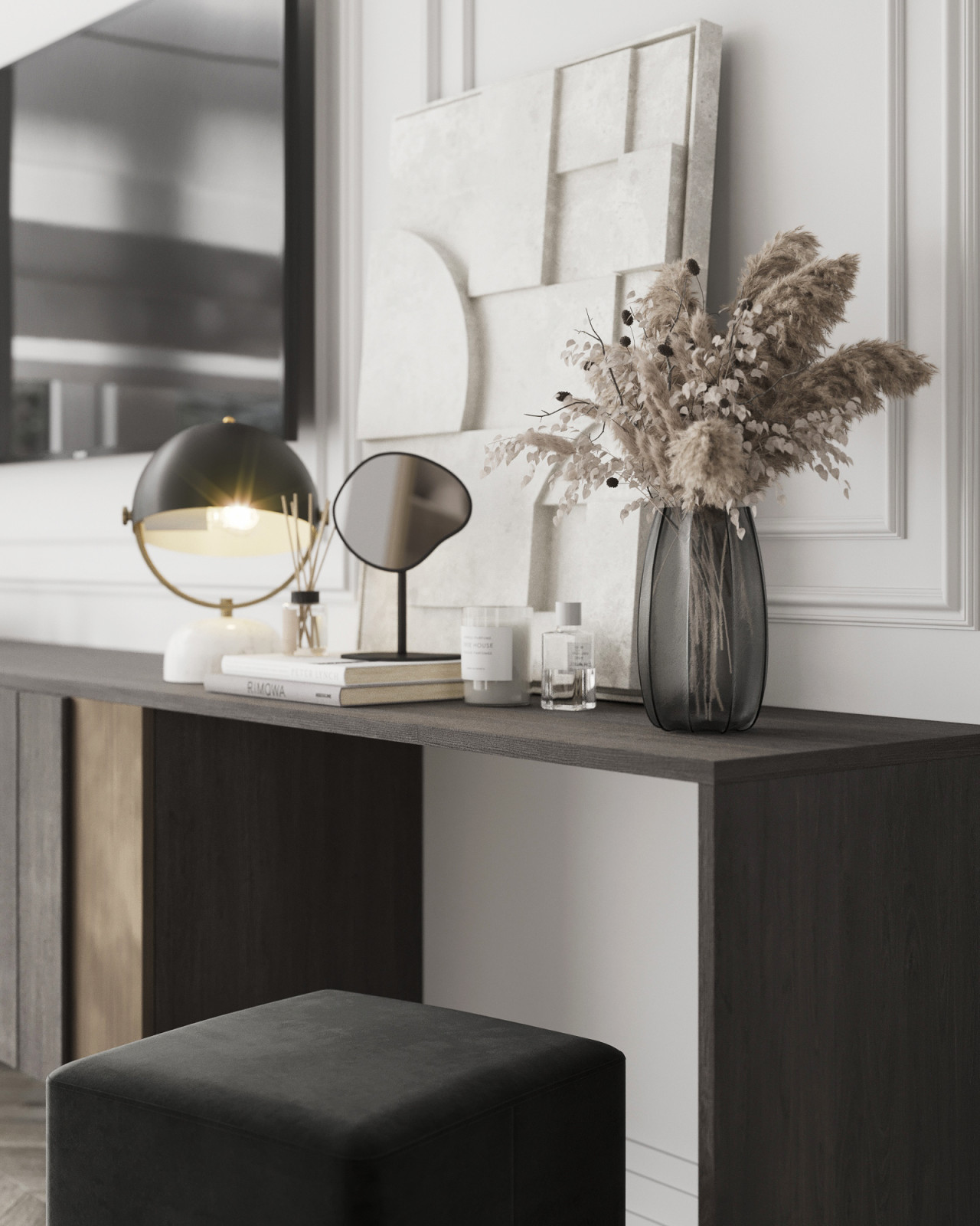 Фахверковый дом на 300 м2, в стиле ар-деко