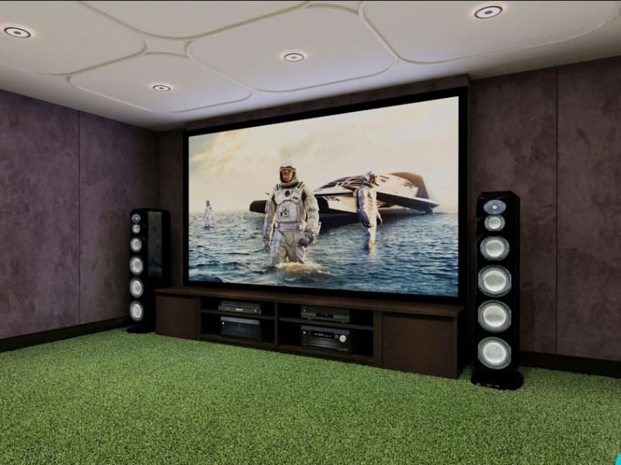 Кинозал "Гольф". домашний кинозал в санкт -петербурге