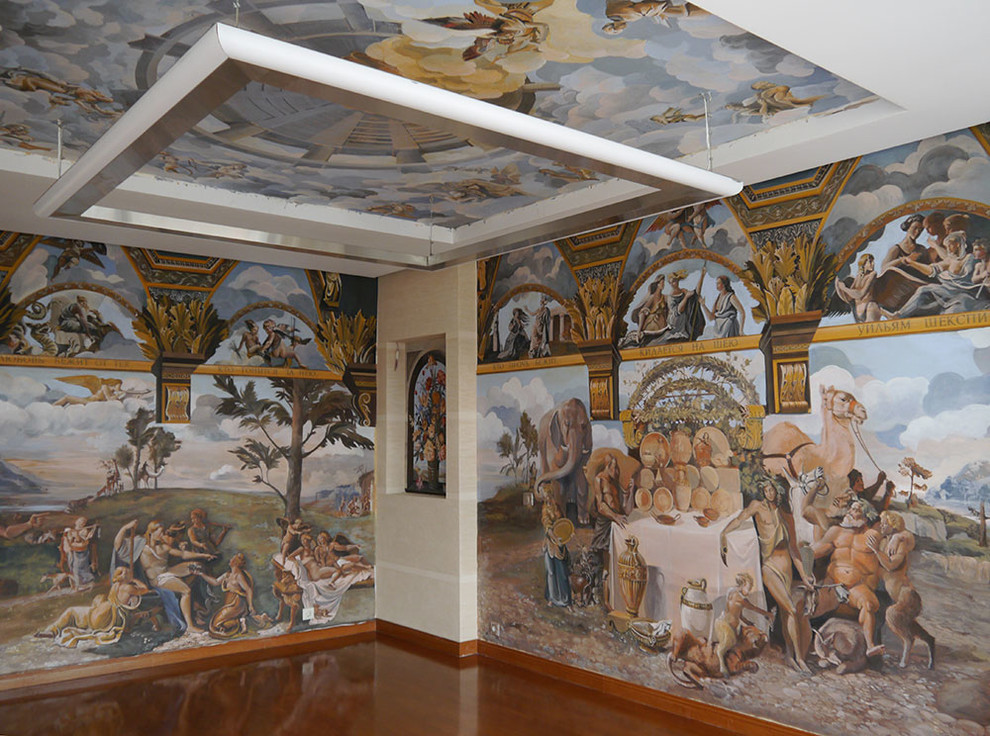 Роспись загородного коттеджа