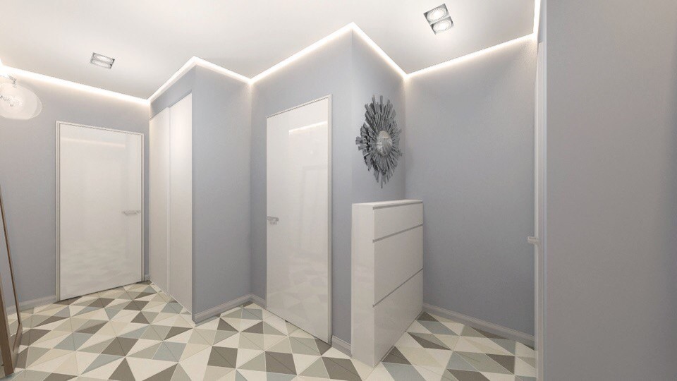 Квартира для молодой пары Александра Серова