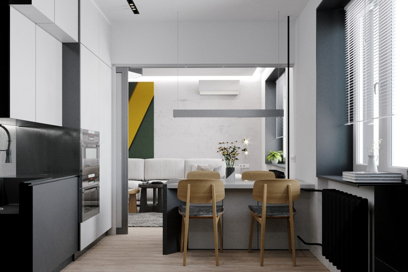 Ремонт трехкомнатной квартиры (м. Кунцевская)