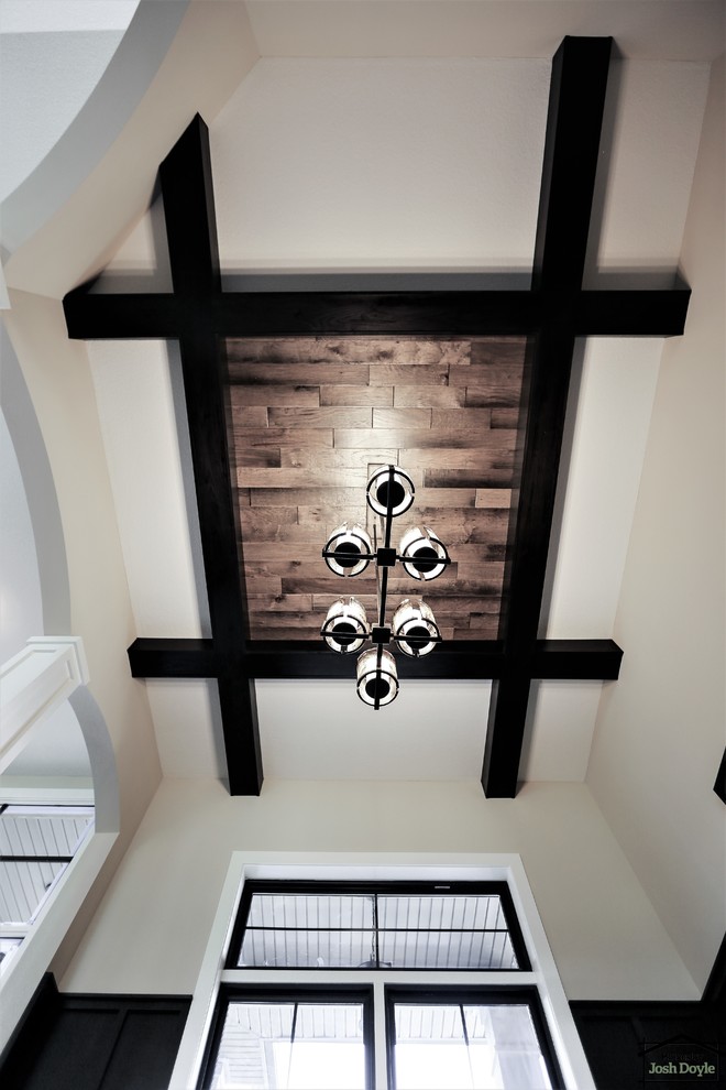 Dining room - transitional dining room idea