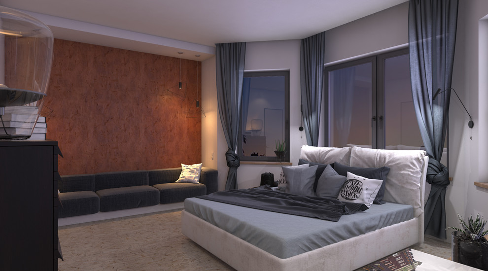 Спальня в загородном доме