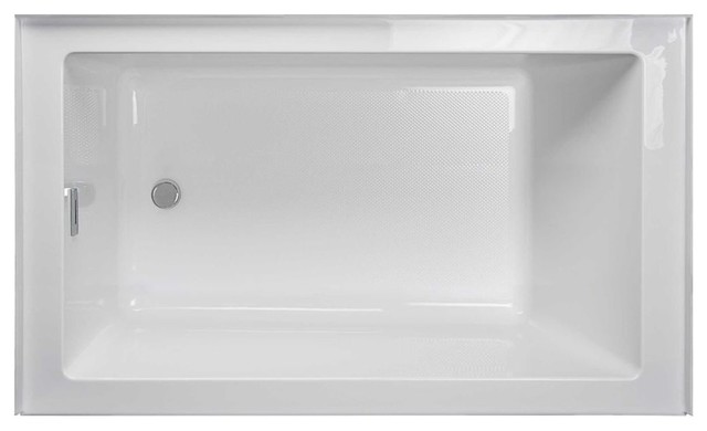 Jacuzzi Lns6030br Linea 60 X30 Acrylic Soaking Bathtub Jacuzzi Lns6030br Linea 60 X30 Acrylic Soaking Bathtub White