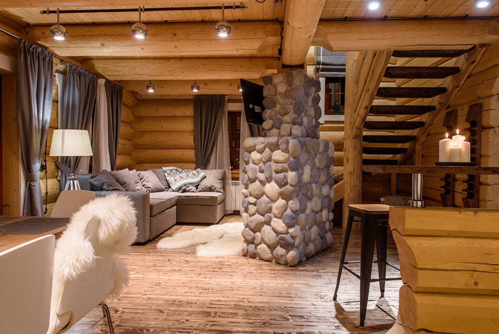 Дом из круглого бревна