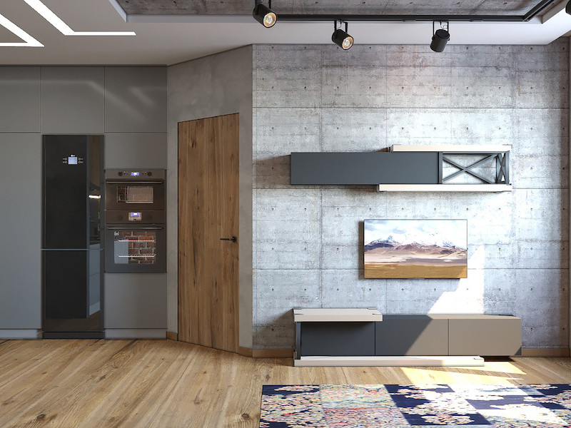 ЖК МФК ОКО, 2 комнаты, 45м²