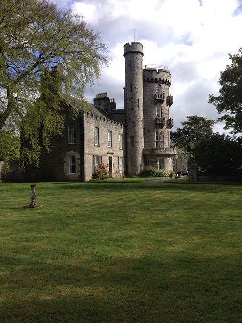 Scottish Castle restoration klassisk-fasad