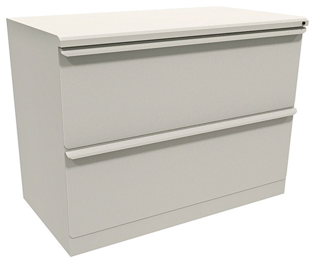 Zapf Two Drawer Lateral File 30 X19 X28 Dark Neutral Finish