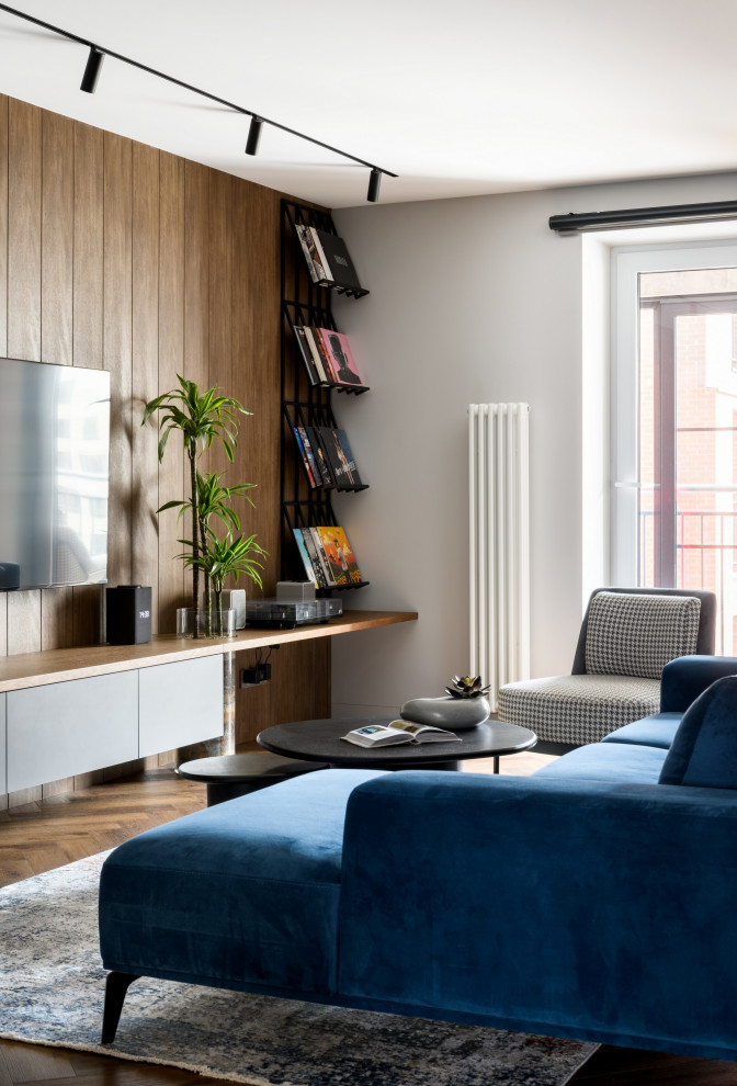 Трехкомнатная квартира с санузлом при спальне