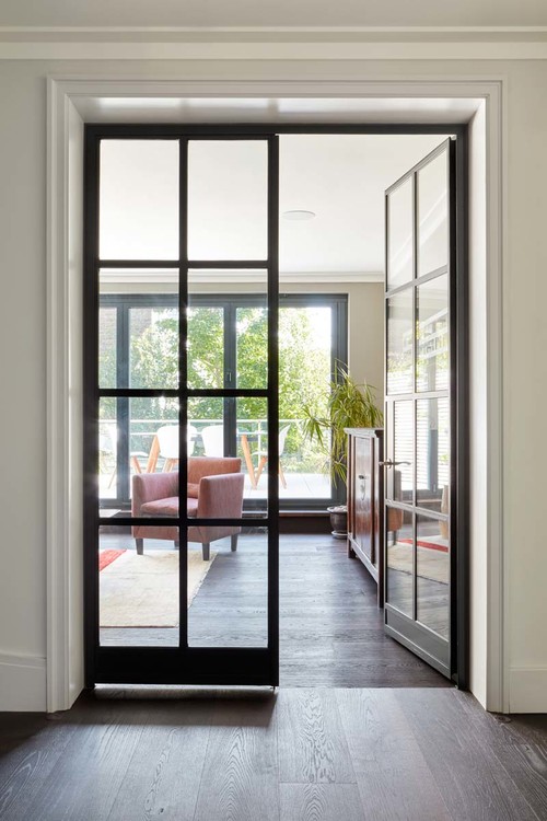 Steel versus aluminium Crittall style doors