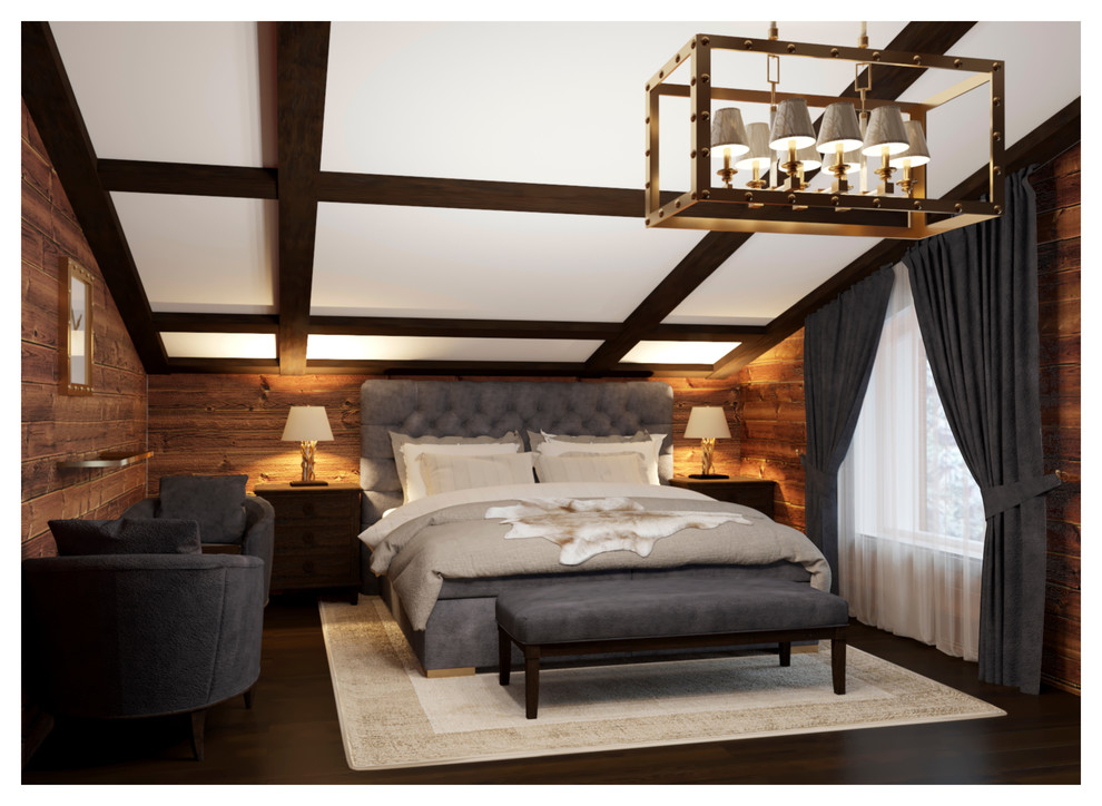 Деревянный дом в стиле "Шале" в д.Завидово Тверской области