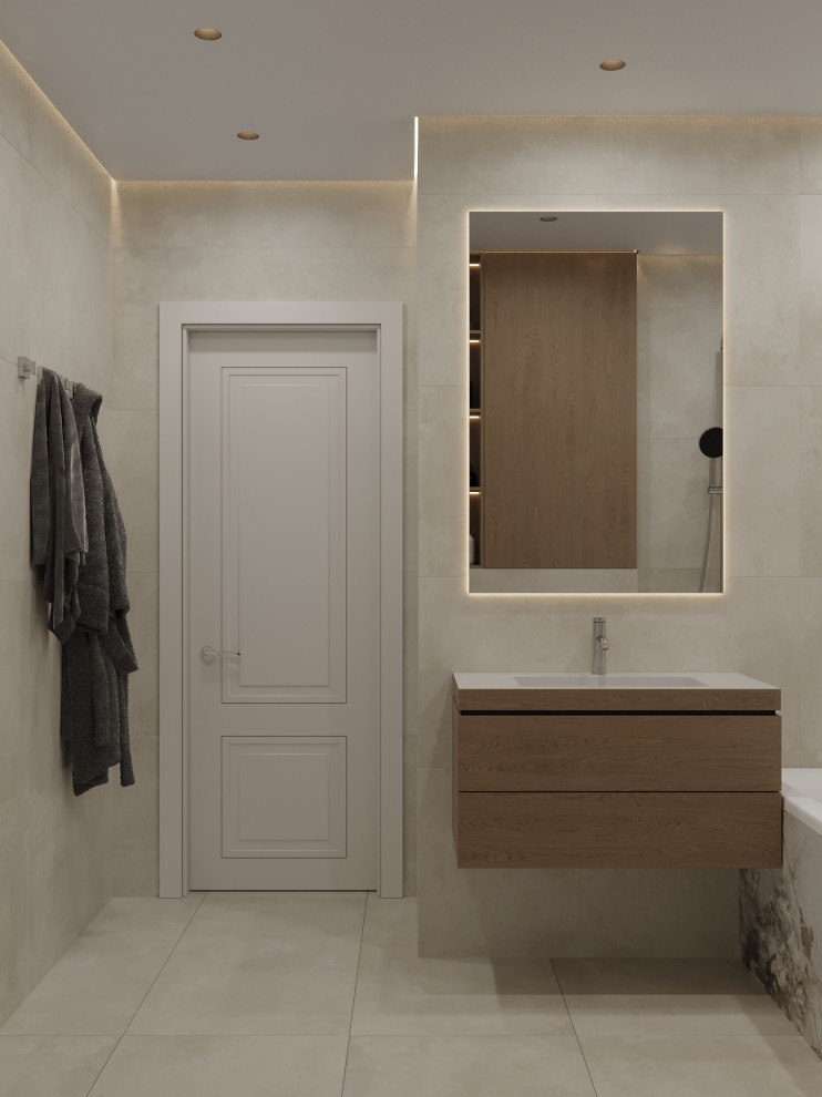 Функциональный проект современной квартиры для семьи