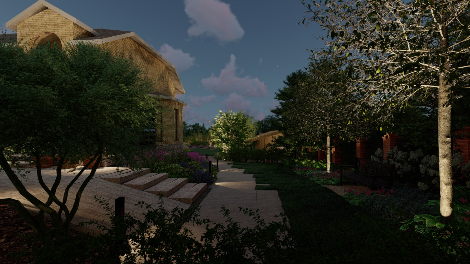 Сад "Мыльные пузыри" в с.Степаново