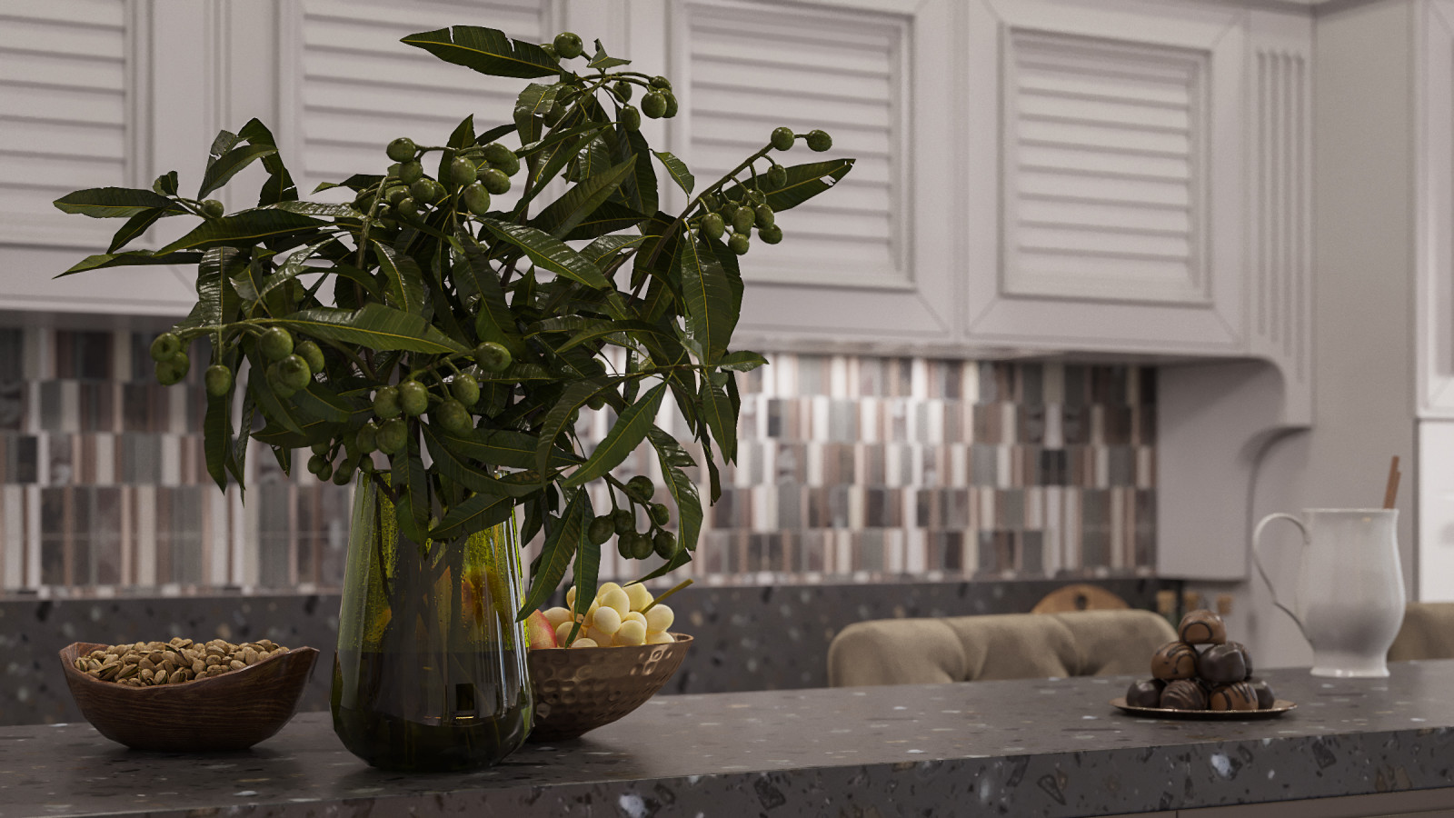 Дизайн проект квартиры "Элегантная роскошь"