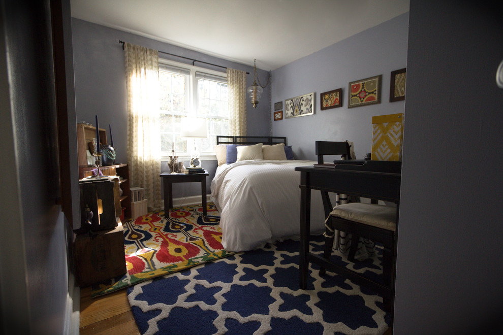 Example of an eclectic home design design in Other