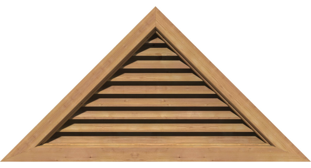 Triangle Wood Gable Vent Traditional Registers Grilles And Vents
