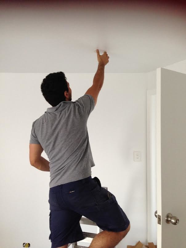 Rebuild of a storm damaged room