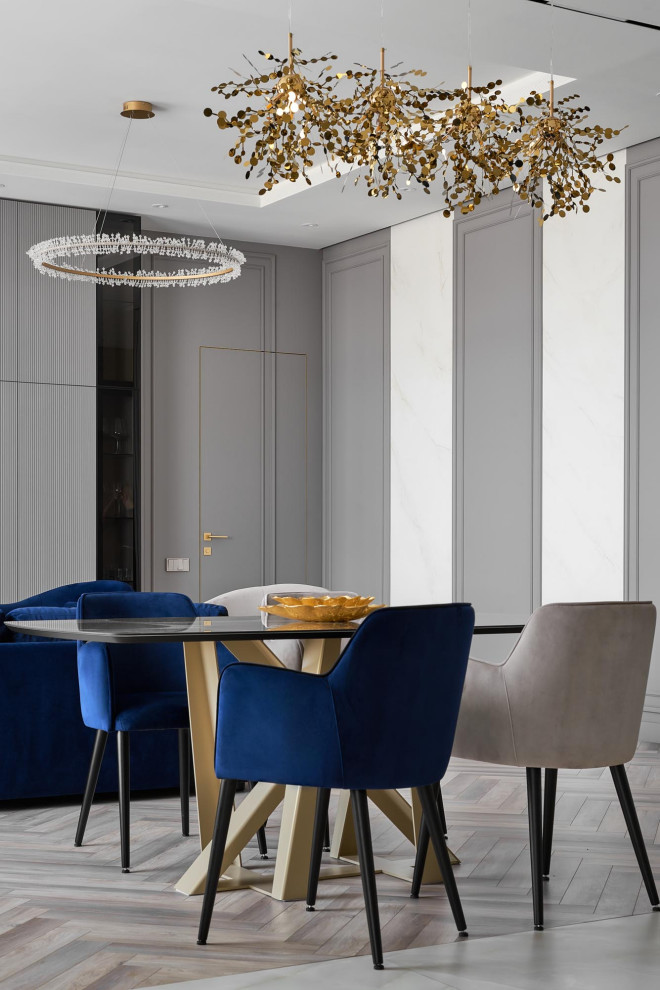 Дизайн проект квартиры 180м2  ЖК "Бульварный  переулок ". Гостиная