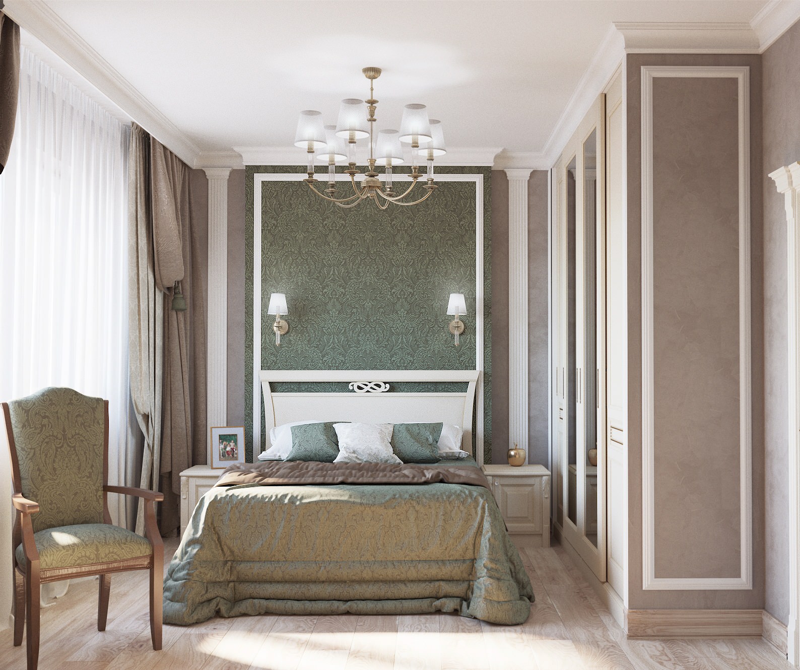 Дом 270 кв.м. в классическом стиле