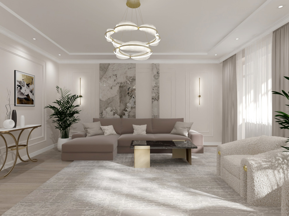 Гостиная. Площадь 36 м2