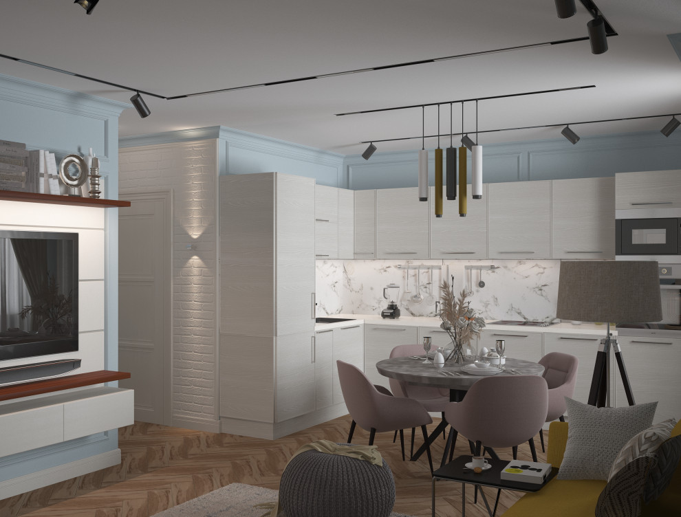 ПРоект двухкомнатной квартиры 73 кв.м.