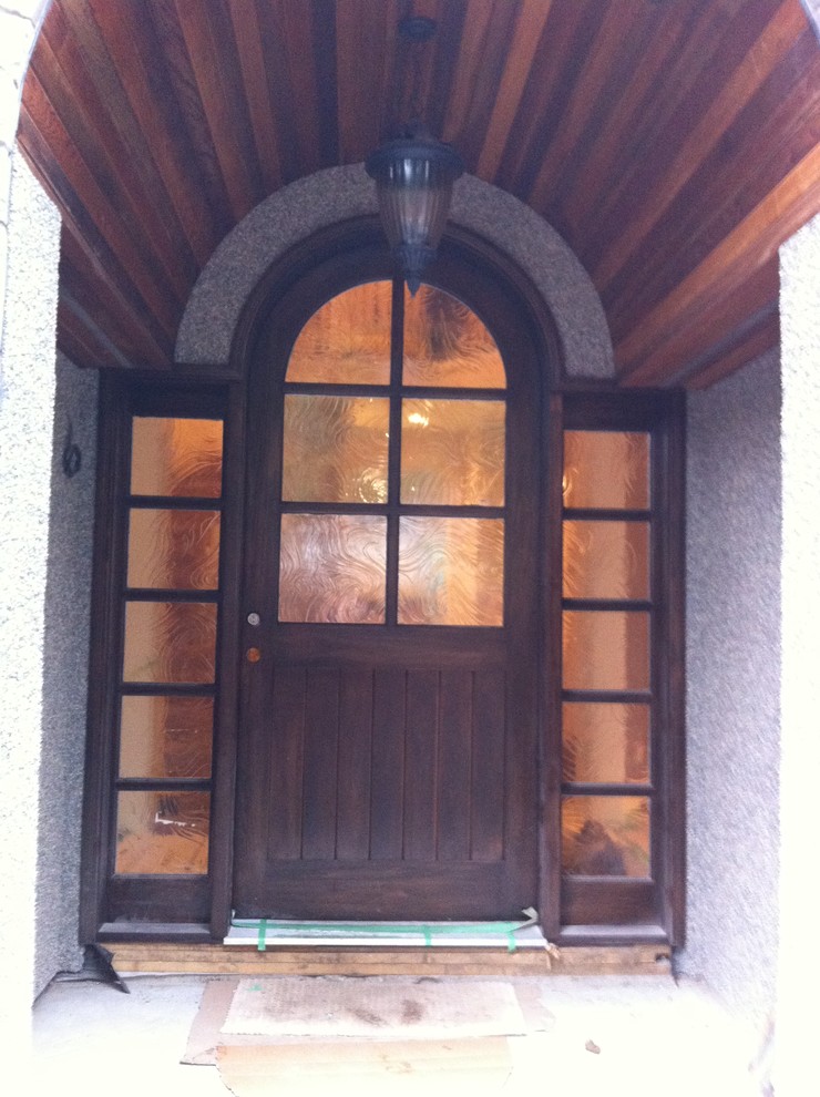Traditional entryway in Vancouver.