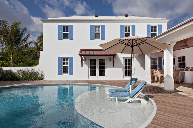 Bermuda Colonial Residence tropical-pool