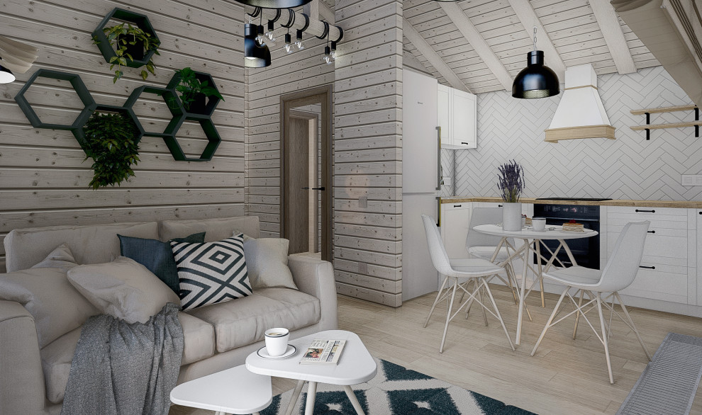 Интерьер барнхауса