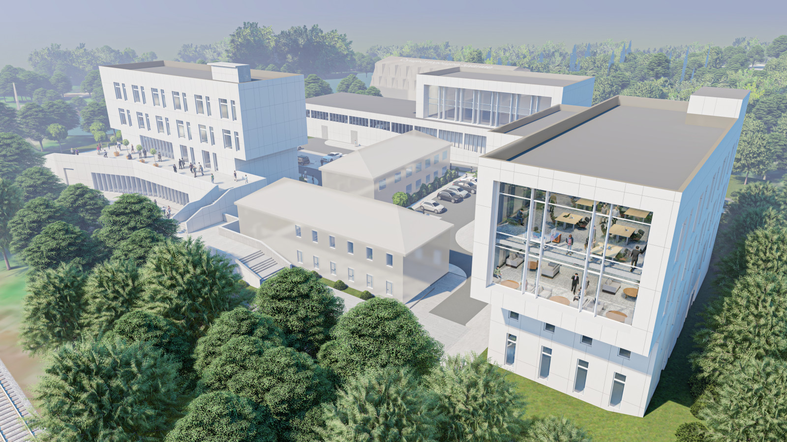 Общественный комплекс зданий