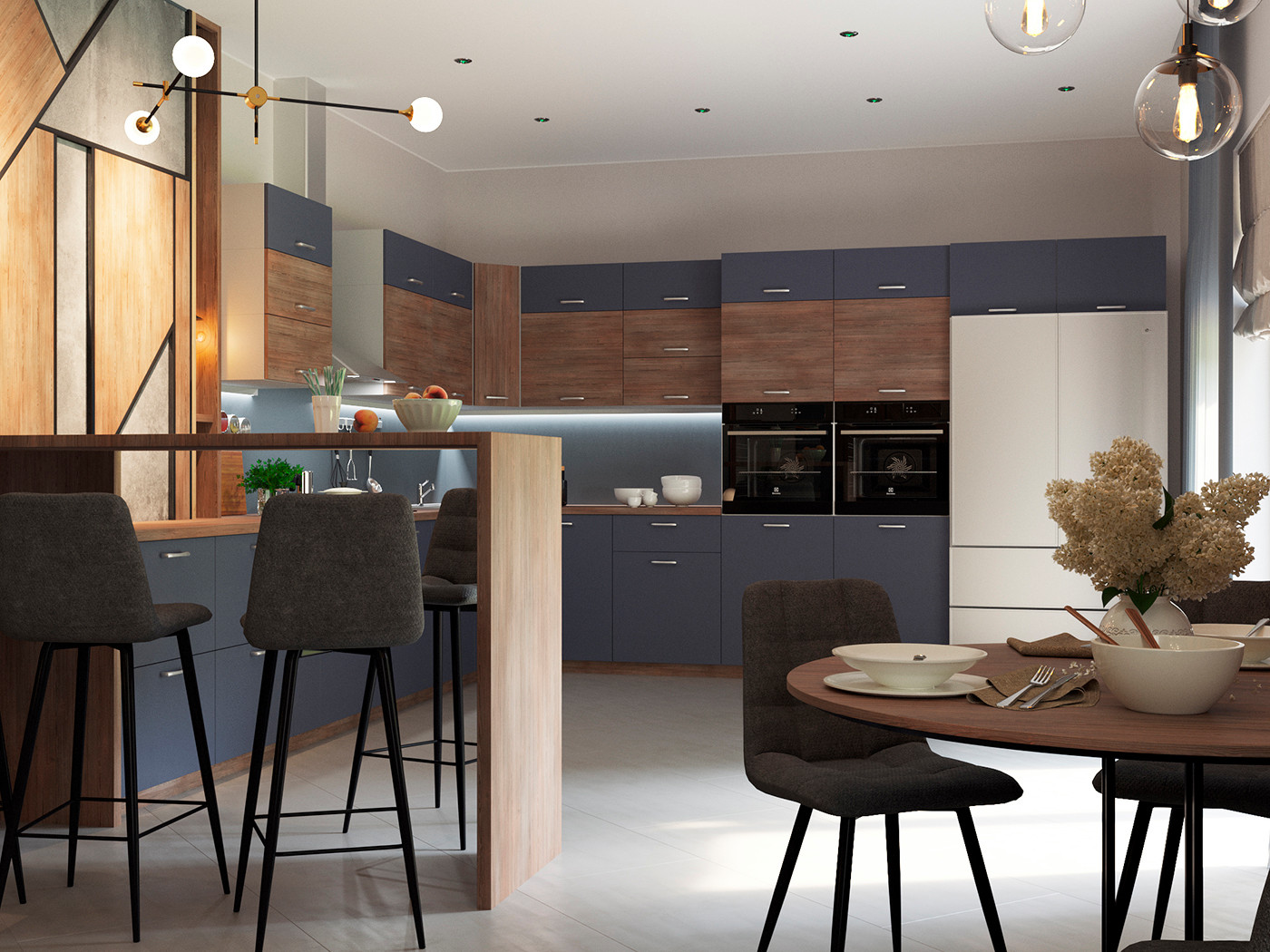 Частный дом, современный стиль