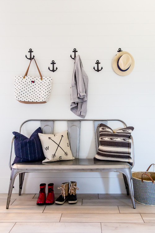 Small Mudroom Ideas - Hooks