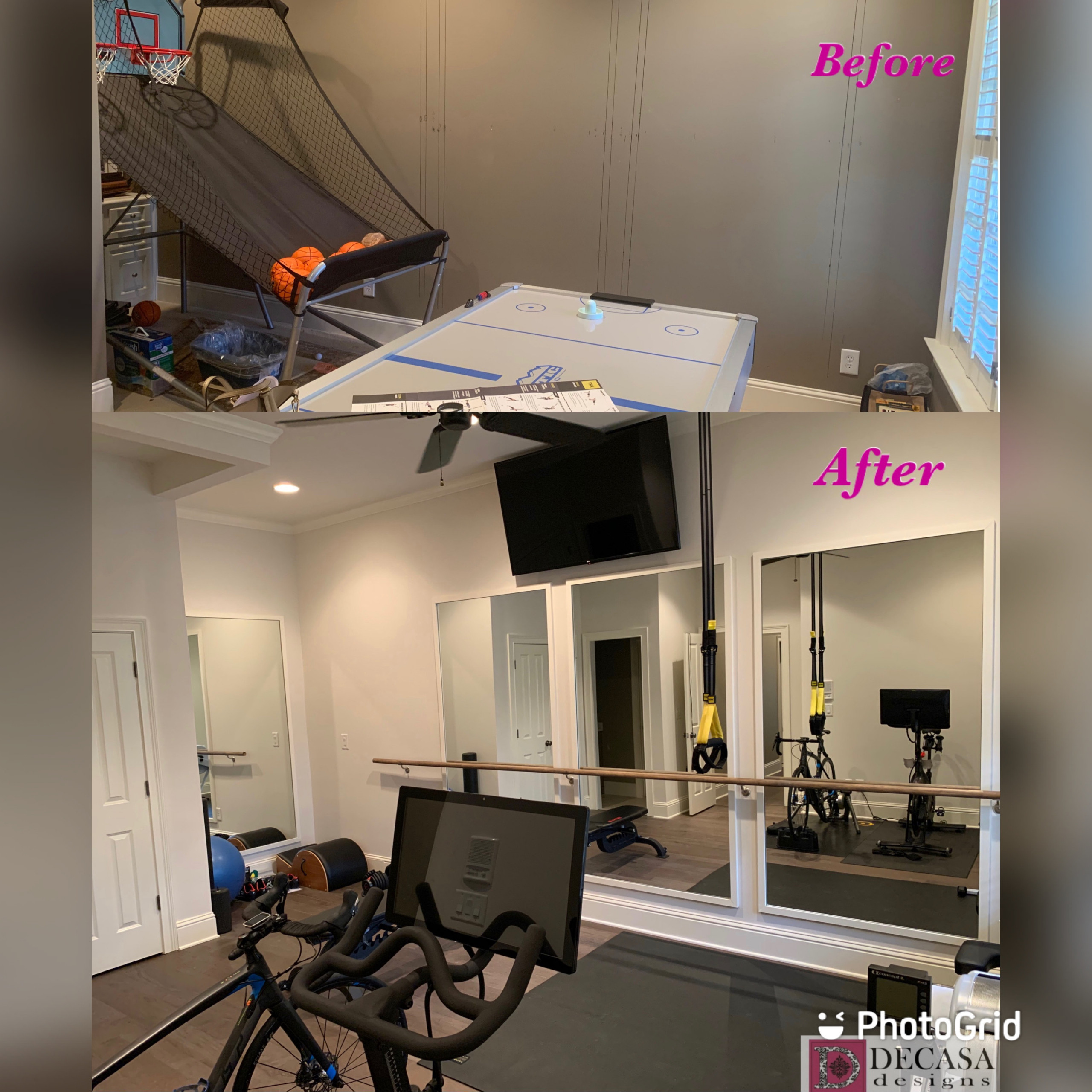 In Home Gym Transformation