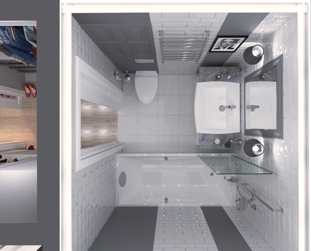 М60 Дизайн проект 2-ух комнатной квартиры 2017 г.