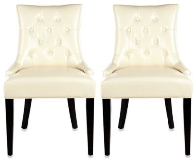 Safavieh Ashley Cream Side Chair (Set of 2)