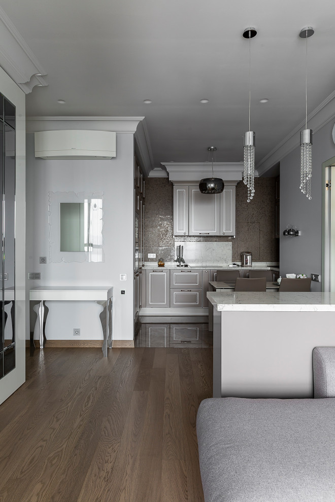 Кухня. Неоклассика на Живописной.