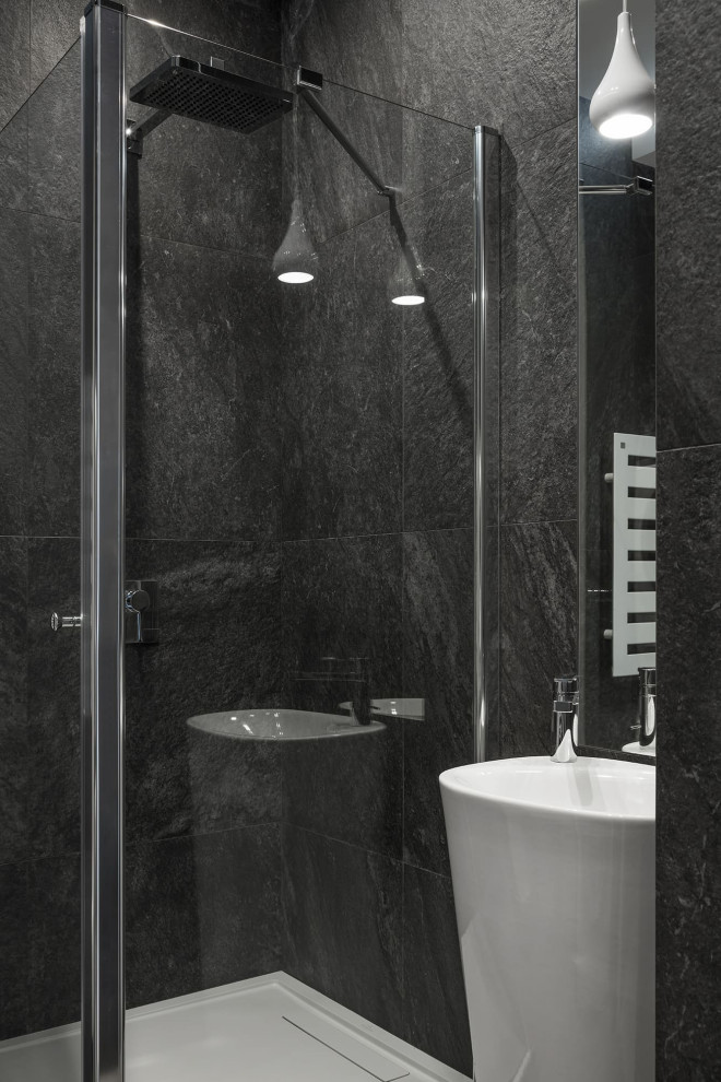 Обзор современной квартиры 170 квм. Полы без плинтуса. Двери в потолок.