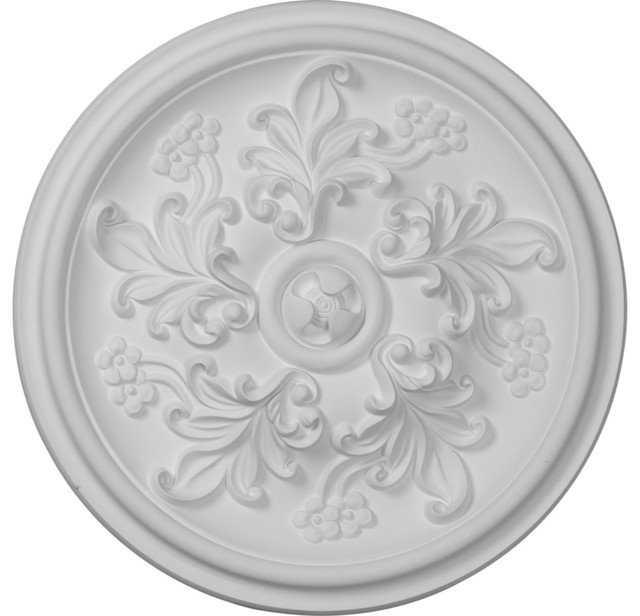 14 1 2 Od Katheryn Ceiling Medallion Fits Canopies Up To 8 14 1 2 Od X 3 4 P Katheryn Ceiling Medallion