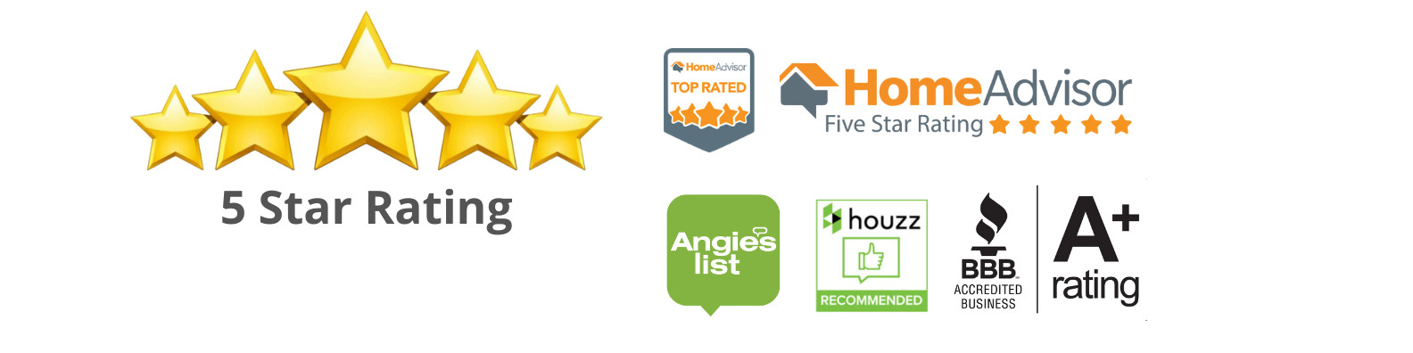 General Contractor BBB A+ rating, Houzz General Contractor, Home Advisor General Contractor