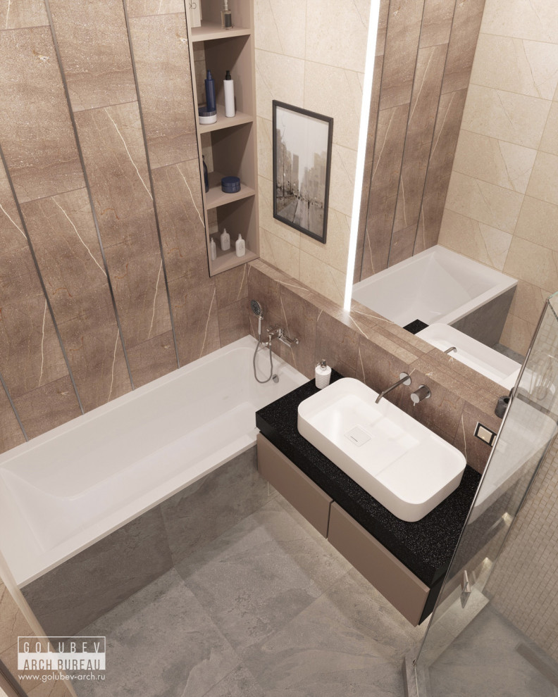 Дизайн интерьера с панорамным видом, г. Красноярск, 100 м2